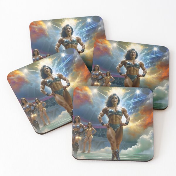 Item preview, Cosmic Fitness Queen: Strength and Elegance designed and sold by Tryhard91.