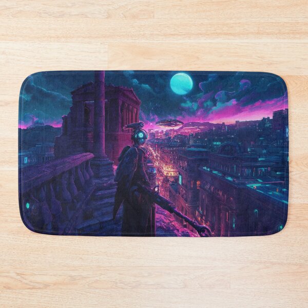 Item preview, Cyberpunk Athena designed and sold by FuturiTravel.