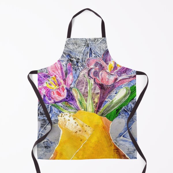 Item preview, Lavender Crocus Blooms designed and sold by Laura King  Fine Arts.