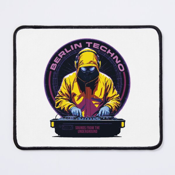 Item preview, Berlin Techno Music DJ designed and sold by Urban-Alien.