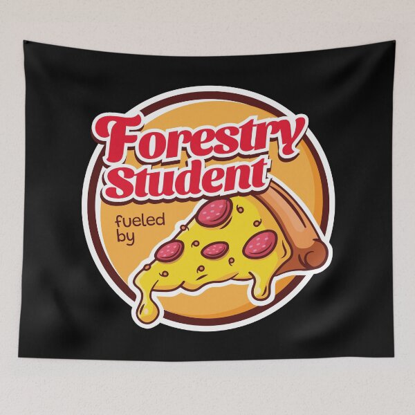 Item preview, Forestry Student Fueled by Pizza designed and sold by MaryAller.