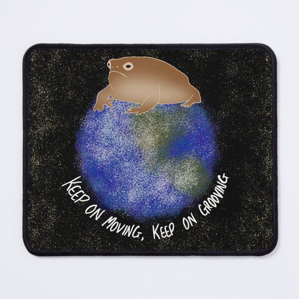 Item preview, Desert Rain Frog on the World designed and sold by snkfrm.