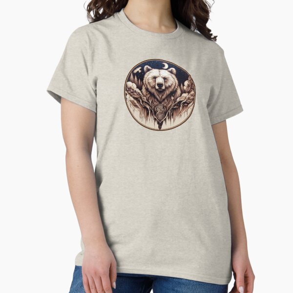 Grizzly Bear - totemic design Classic T-Shirt