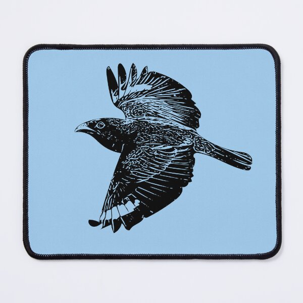 Item preview, Dollarbird Broad-billed Roller Flying Black Design  designed and sold by designsasstultd.