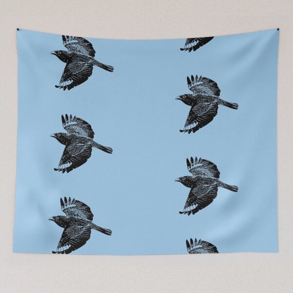 Item preview, Dollarbird Broad-billed Roller Flying Black Design  designed and sold by designsasstultd.