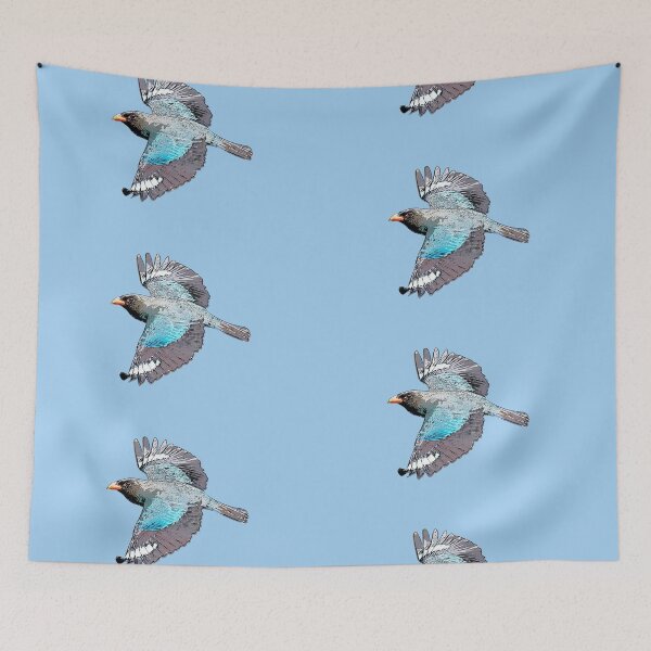 Item preview, Dollarbird Broad-billed Roller Flying Black Alternate Design  designed and sold by designsasstultd.