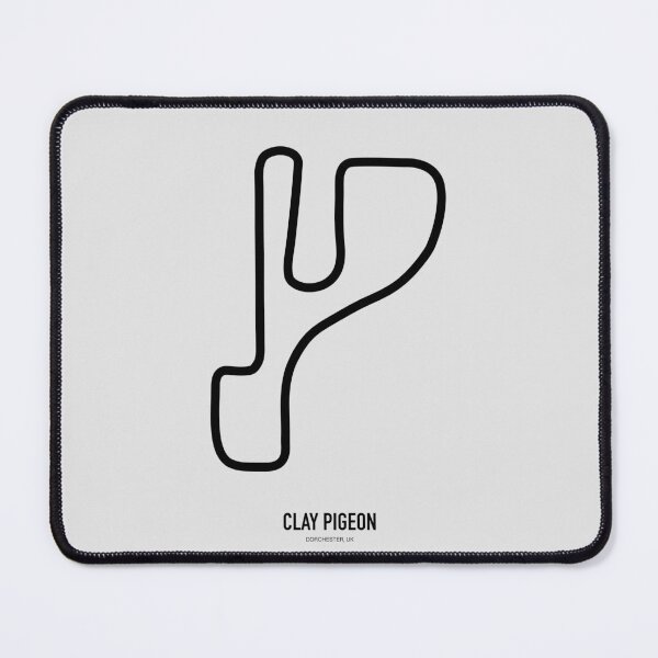 Item preview, Clay Pigeon Raceway Track Outline Black designed and sold by clr95.
