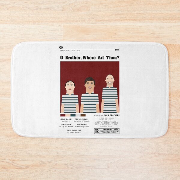 Item preview, O Brother Where Art Thou Minimalist Movie Poster designed and sold by Hasan Can Guler.