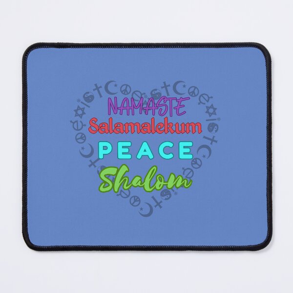 Item preview, Namaste Salamalekum Peace Shalom designed and sold by Positivity Productions.