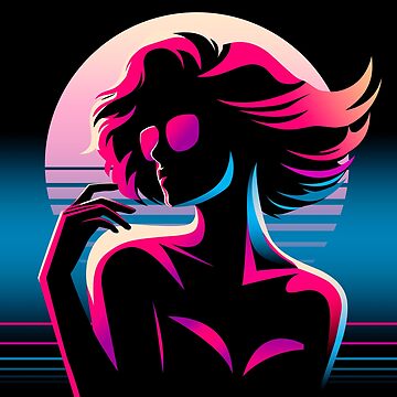 Artwork thumbnail, Synthwave Girl by Retroperks