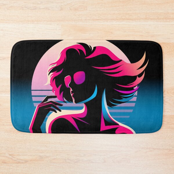 Item preview, Synthwave Girl designed and sold by Retroperks.