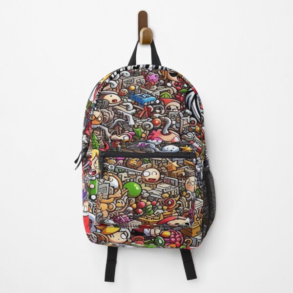 Item preview, Pixelated Holiday Doodle Explosion – Perfect Present designed and sold by Imaginarium of Chaos falcon88 .