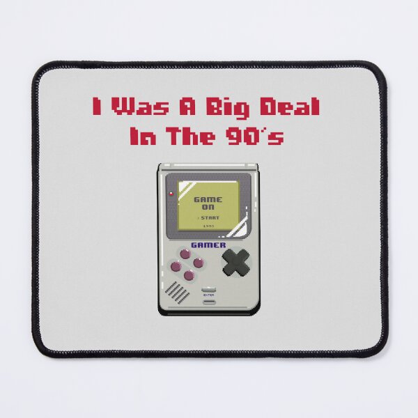 Item preview, I Was A Big Deal In The 90's (Game Boy) designed and sold by pixelatedthread.