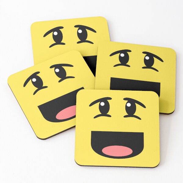 Item preview, Roblox Face Emoji Happy  designed and sold by Gamify Store.