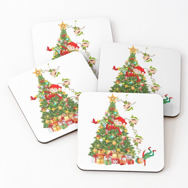 Item preview, Super busy Christmas Elves squad designed and sold by Divinetee.