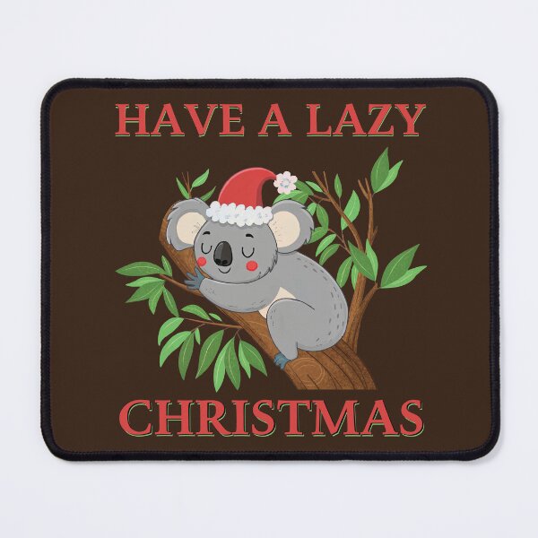 Item preview, HAVE A LAZY CHRISTMAS - LAZY KOALA SLEEP  designed and sold by Gihan-Design.