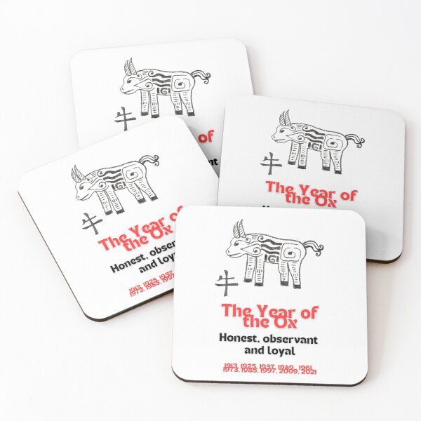 Item preview, The Year of the Ox– A Symbol of Honesty, and Loyalty designed and sold by Splash and Sketch .