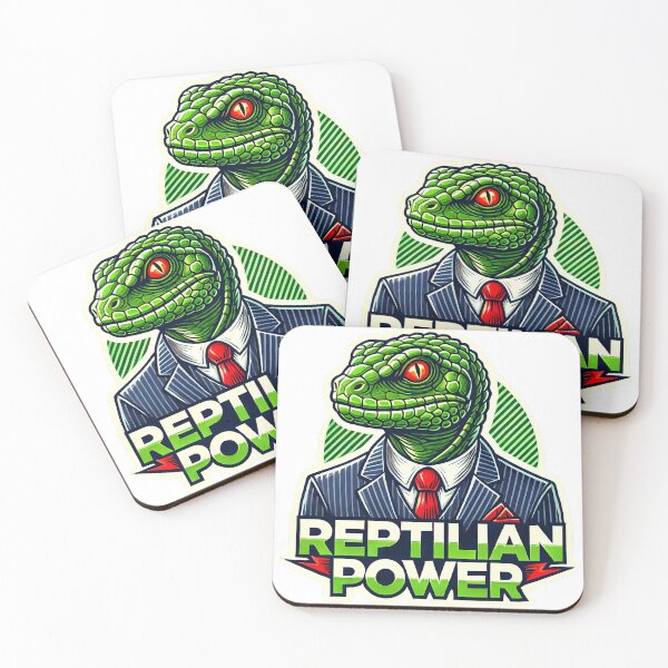Item preview, Reptilian Conspiracy Artwork | Alien Lizard People Design designed and sold by supersanko.