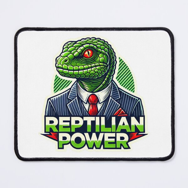 Item preview, Reptilian Conspiracy Artwork | Alien Lizard People Design designed and sold by supersanko.