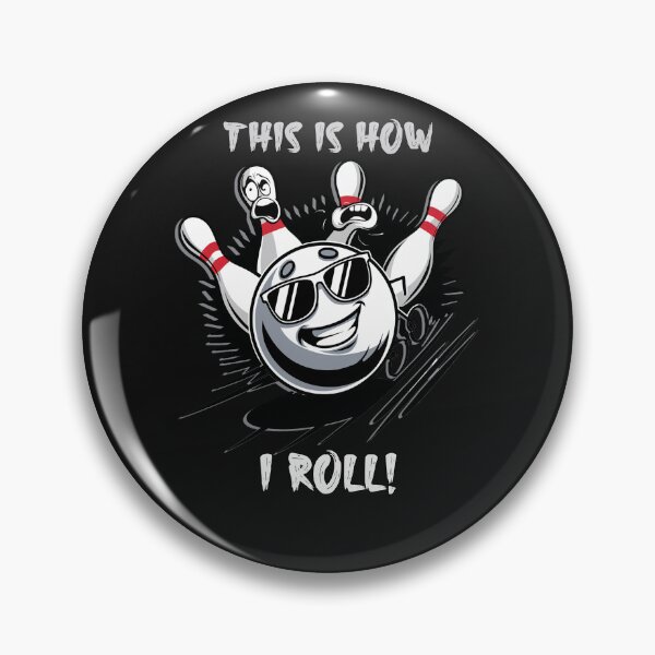 Item preview, Funny Bowler Saying This Is How I Roll Bowling designed and sold by Cute & Sassy Custom Gifting Boutiques.