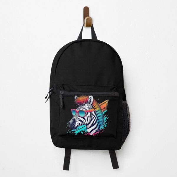 Item preview, Cool Zebra Sunglasses Summer Splash Art designed and sold by TomFrontierArt.