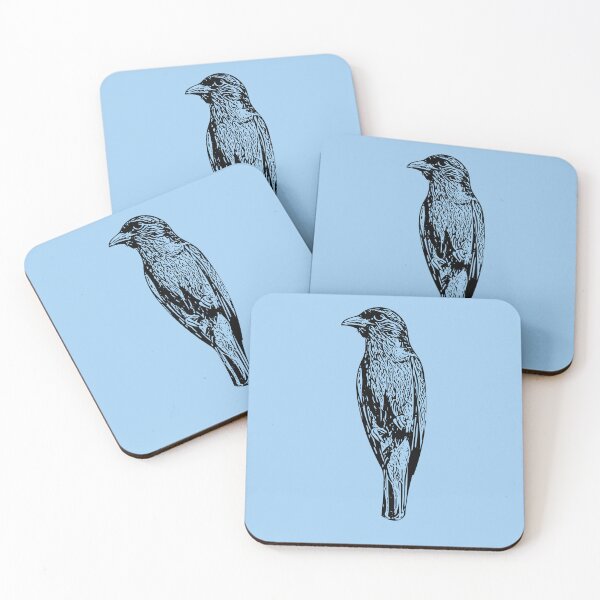 Item preview, Dollarbird Broad-billed Roller Black Design  designed and sold by designsasstultd.