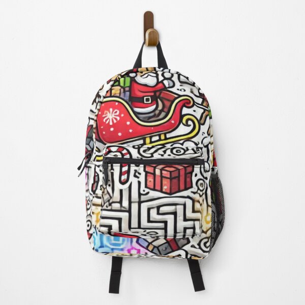 Item preview, Mosaic Mischief Holiday Doodles – Perfect Present designed and sold by Imaginarium of Chaos falcon88 .
