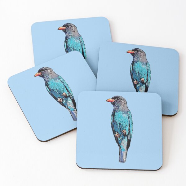 Item preview, Dollarbird Broad-billed Roller Black Alternate Design  designed and sold by designsasstultd.