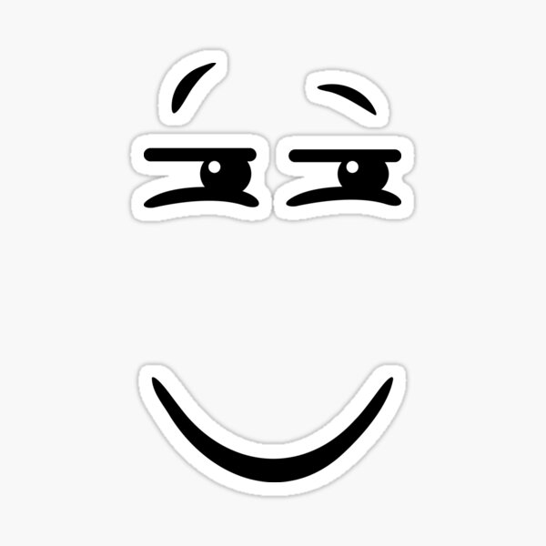 Item preview, Roblox Face Emoji Sus Smile designed and sold by Gamify Store.