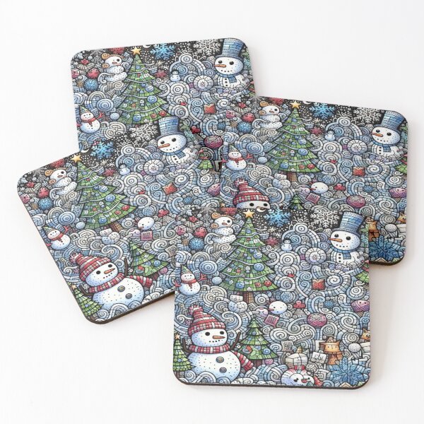 Item preview, Quirky Pixelated Snowstorm – Perfect Present designed and sold by Imaginarium of Chaos falcon88 .