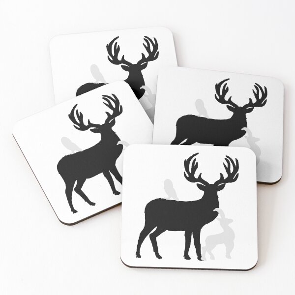 Item preview, Black and White Animal Silhouettes designed and sold by Animals-by-JB.