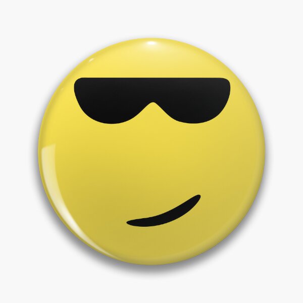 Artikelvorschau, Roblox Gesicht Emoji Glücklich Brille entworfen und verkauft von Gamify Store.