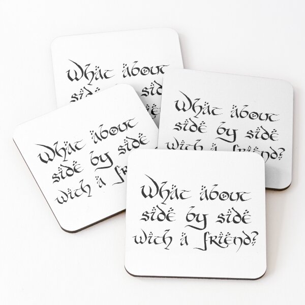 Item preview, What about side by side with a friend? designed and sold by MarkMDesign.
