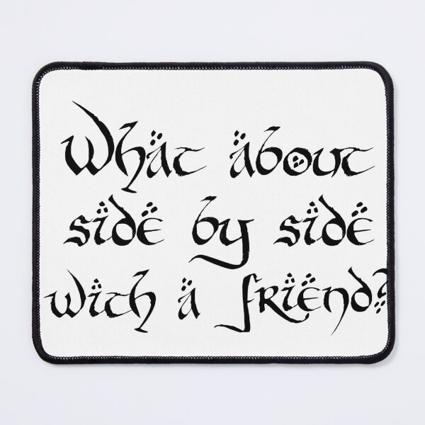 Item preview, What about side by side with a friend? designed and sold by MarkMDesign.