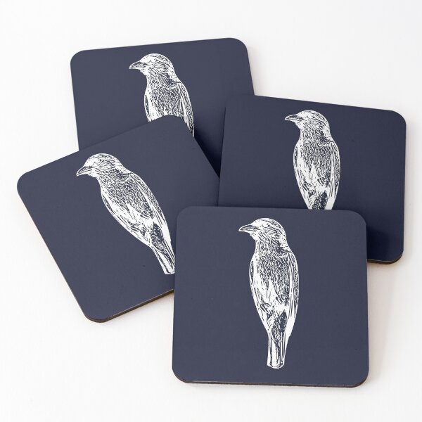 Item preview, Dollarbird Broad-billed Roller White Design  designed and sold by designsasstultd.