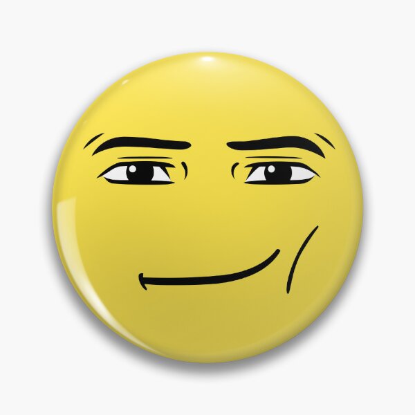 Item preview, Roblox Man Face Emoji designed and sold by Gamify Store.