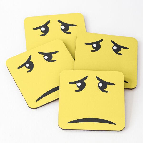 Item preview, Roblox Face Emoji Sad designed and sold by Gamify Store.
