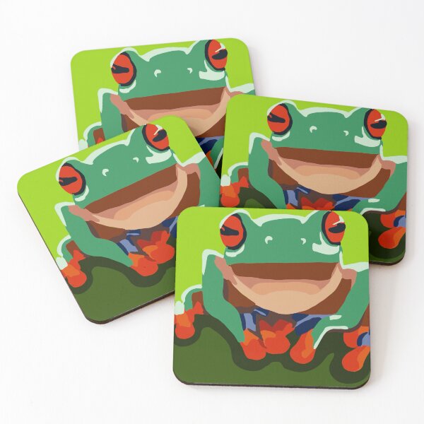 Item preview, Red eyed frog designed and sold by Jmablesonart.