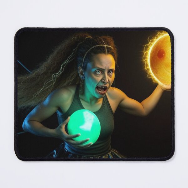 Item preview, Creepy Goddess Holding Orange Ball designed and sold by highplacidity.