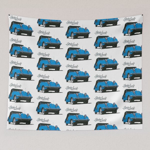 Item preview, Blue 1949 Crosley Hotshot designed and sold by avenueart01.