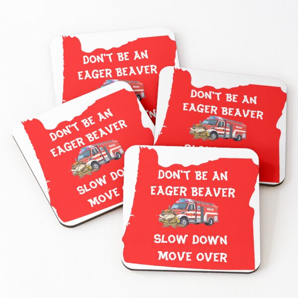 Item preview, Oregon Beaver Firefighter Don't Be An Eager Beaver designed and sold by Bigfoot T-Shirt Co..