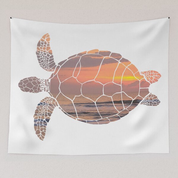 Item preview, Sea Turtle Sunrise designed and sold by RedFishyTee.