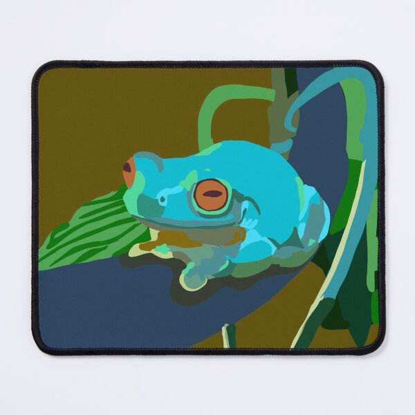 Item preview, Blue tree frog designed and sold by Jmablesonart.