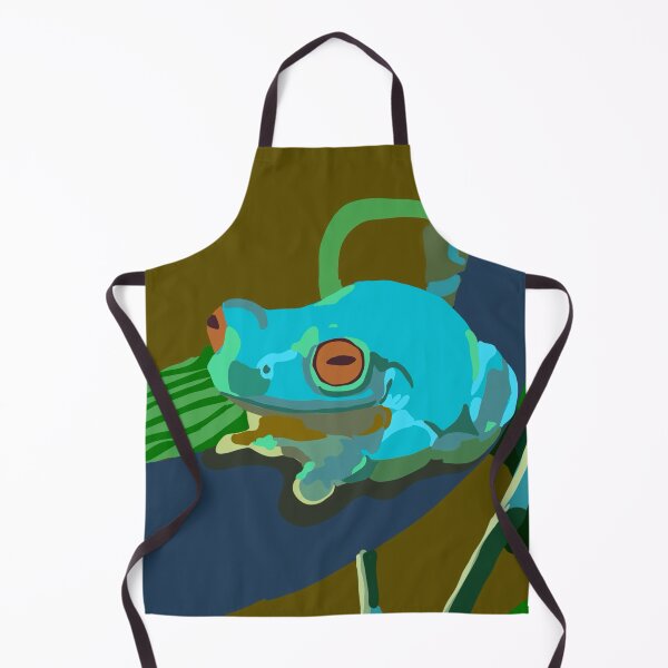 Item preview, Blue tree frog designed and sold by Jmablesonart.