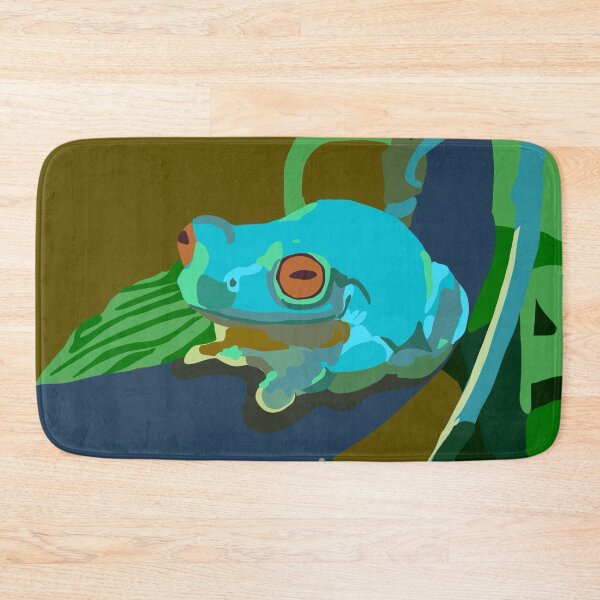 Item preview, Blue tree frog designed and sold by Jmablesonart.