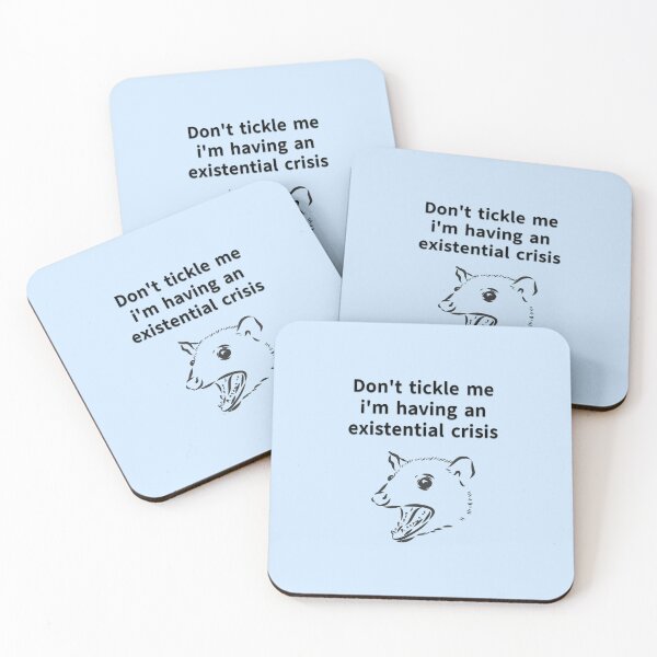 Item preview,  tickle me existential crisis possum designed and sold by Funt-Case.