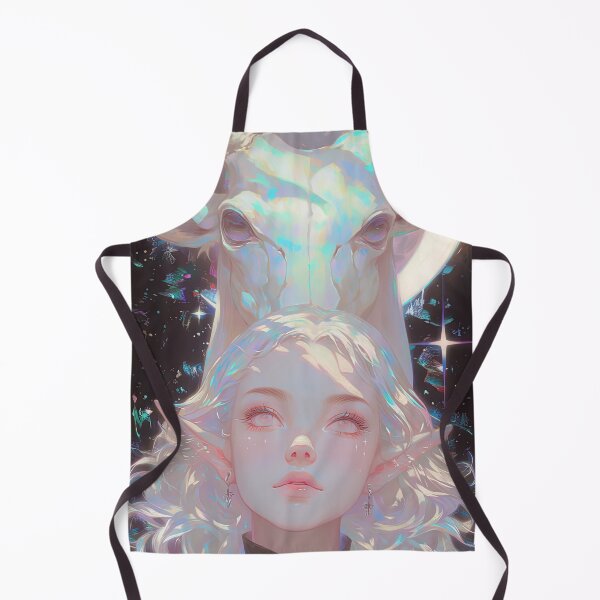 Item preview, Mystic Antler Moon Glow Anime Girl designed and sold by bubblegoth.