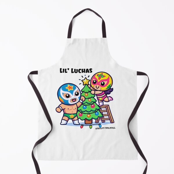 Item preview, Lil' Luchas: Christmas Tree Decorating Champions designed and sold by Mount-Molehill.