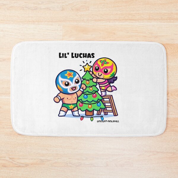 Item preview, Lil' Luchas: Christmas Tree Decorating Champions designed and sold by Mount-Molehill.
