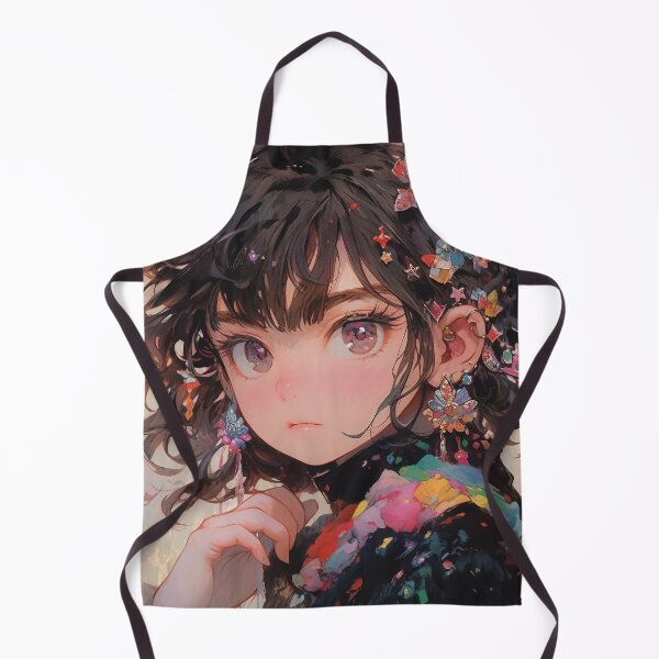 Item preview, Kawaii Butterfly Sparkle Anime Girl designed and sold by bubblegoth.